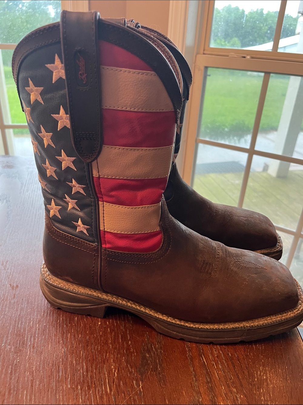 Durango Workin Rebel Flag boots